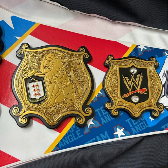 Authentic Kurt Angle WWE champion wrestling belt NEW - Picture 8 of 16